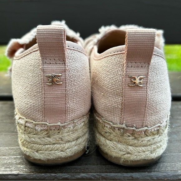 Sam Edelman Cabrera pink espadrille platforms - Picture 7 of 7